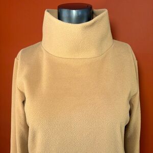 Dudley Stephens Park Slope Classic Camel Turtleneck